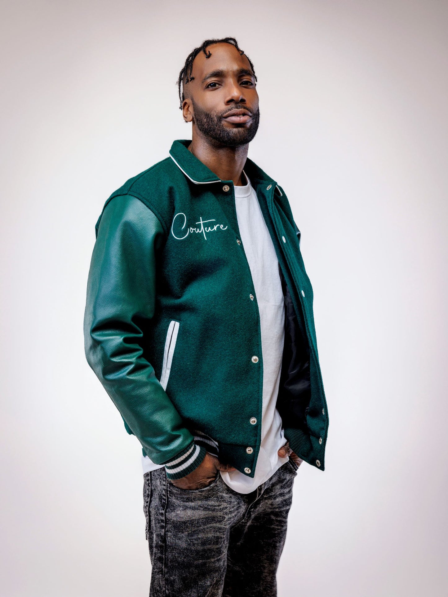 Pro'lifik Couture Varsity - Money Green